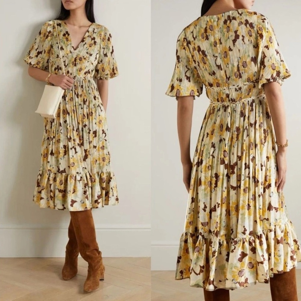 Floral Print Midi Dress